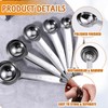 JJUNW Measuring Spoons Set, Small Measuring Spoon Made of Stainless