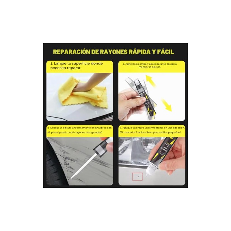 XNA Negro ébano (EB) para pintura de retoque KIA