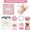 Regalos de cumpleaños y bienestar para mujeres, cesta única de