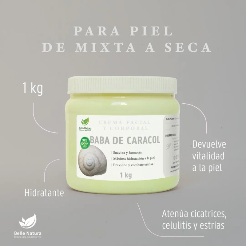 Crema De Baba De Caracol Con Filtro Solar Anti-manchas 1