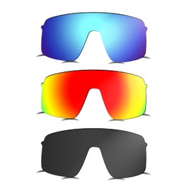 Prizo ORL Polarized Lenses Replacement for Oakley Sutro Lite Sunglasses OO9463 - MultiOptions (Black+Red+Blue)