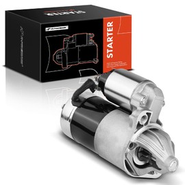 A-Premium Starter Motor Compatible with Mitsubishi Montero 89-02, 3000GT 98-95 & Dodge Stealth 91-96 & Hyundai Sonata 90-94, V6 3.0L, 12V 1.2KW 8-Teeth CW, Replace# 36100-35010, M1T71381