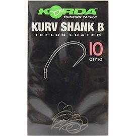 Korda Kurv Shank B Hooks - Size 10
