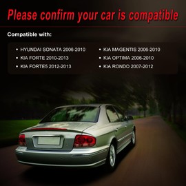 YINHEXYON Alternator for Sonata 2006-2010, Forte 2010-2013, Optima 2006-2010, Rondo 2007-2012, 2.0L/2.4L,Replace for 11189N 373002G100 3730025201