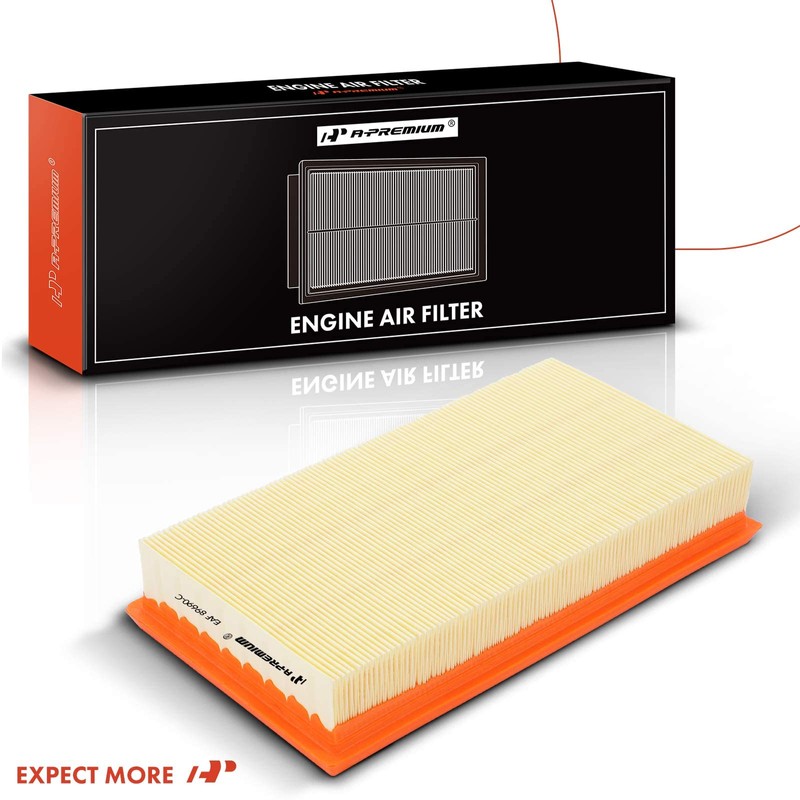 A-Premium Filtro de aire de motor 2-PC compatible con Ford