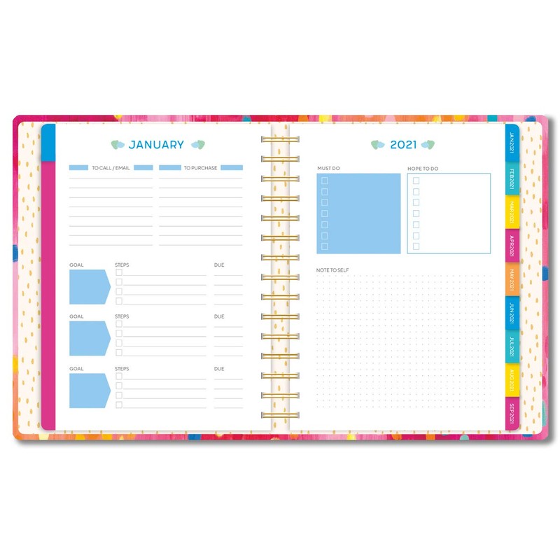 Fresh & Colorful Fiesta! August 2020 - December 2021 17-Month