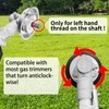 Toussaint 3-Blade Trimmer Head for Gas Powered Weedwacker Universal Weed