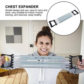 Arm Weight Pulling Practical Tool Exerciser Pull Steel Puller Hand System Equipments Spring Shoulder Home Ropes Expander Travel Gym Exercise Resistance Trainer Workout Training