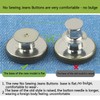GIYOMI 20mm No Sewing Jeans Buttons Replacement Kit with Metal