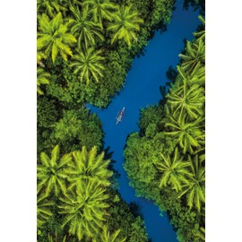 Clementoni - Puzzle 500 Pieces - Tropical Aerial View - 36 X 49 cm - from 12 Years of Age to Adult - 35520