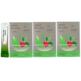 Gluert Vegetable Starter Dietary Fiber Yogurt Flavor, Total 42 Packets / 글루어트 베지스타터 식이섬유 요구르트맛 총 42포