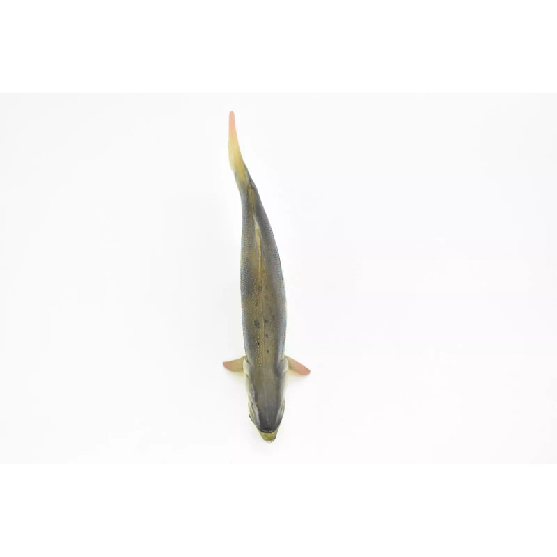 Deshen Du Salmon, King, Chinook, Fish Toy, Realistic Rubber Model,