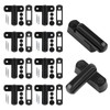 10 Window Locks Made of ABS with 20 x Screws,