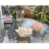 Ceramic Lotus Petals Style Flower Candle Holder Tea Lights Holder