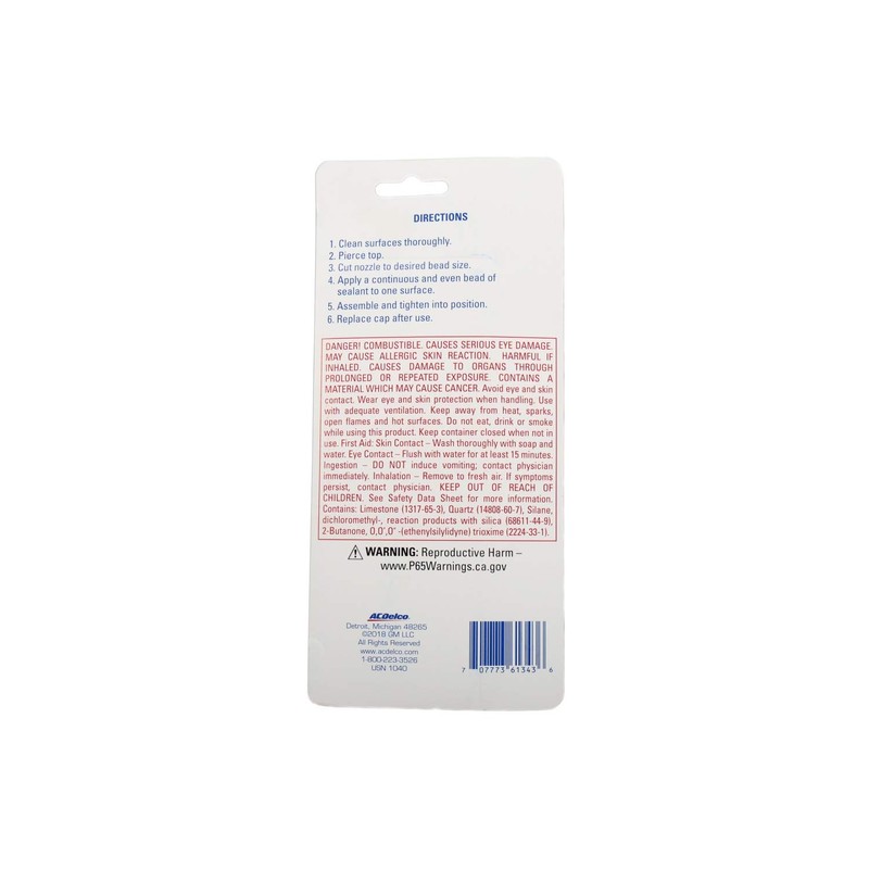 ACDelco GM Original Equipment 10-2006 RTV Engine Sealant - 75