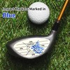 AIMALL Golf Strike Ball Stickers - 3-in-1 Impact Label Tape