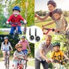 1 Pair Bicycle Stabiliser Mounted Kit,Bike Training Wheels Mute Flash
