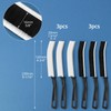 QWORK® 11-Piece Split Cleaning Brush Set - Corner Cleaning Brushes