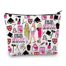 BDPWSS Elle Woods Makeup Bag Law Student Gift Being True to Yourself Never Goes Out of Style For Elle Woods Fans Gifts (Goes of Style)