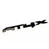 GMC 1PC Gloss Black Rear Tailgate AT4X Emblems GMC 2023-2024