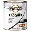 Watco 63241 Lacquer Clear Wood Finish, Quart, Clear Satin