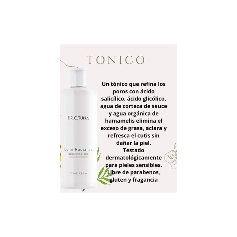Tónico Facial Lumi Radiance+jabón Adiós Manchas Farmasi