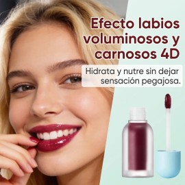 Baya Labial Liquido Efecto Espejo Labial Gloss Hidratante