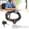 Laptop Cable Lock with 2 Keys Theft Prevention Flexibility Adjustable