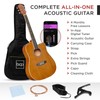 Best Choice Products 41in Full Size Beginner Acoustic Guitar Set
