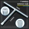 Gisafai 1 Pcs Tire Chain Wrench T Handle Wrench Alloy
