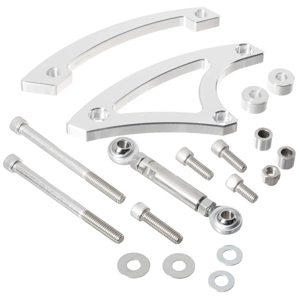 March Performance March Performance 40100 Clear Powdercoat Aluminum Saginaw Power