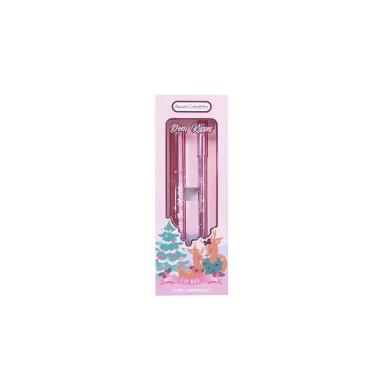 Beauty Creations | Dúo de Labios "Deer Kisses", Delineador de