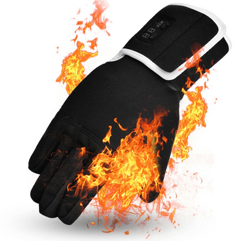 Intelligent Electric Heating Gloves Adjustable Winter Outdoor Sport Warm Keeping