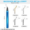 Heeieuk Metal Handle Hand Deburring Tools Burr Cutting with 21