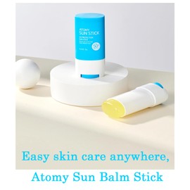 Convenient & Refreshing Facial Sun, Non-Greasy, Travel-Friendly, For Atomy Sun Balm Stick (0.53oz)