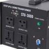 3000W Voltage Transformer Step Up&Down 110V to 220V,220V to110V Converter