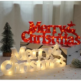 Lanito Merry Christmas Plate LED Merry Christmas Hanging Tree Ornament Christmas Wreath Ornament Merry Christmas Welcome Sign Welcome Sign Wall Decor Entrance Store