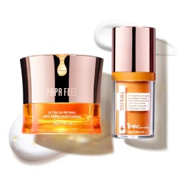 Papa Feel Crema Facial 5a + Ojos 5d Retinol Pack Dúo