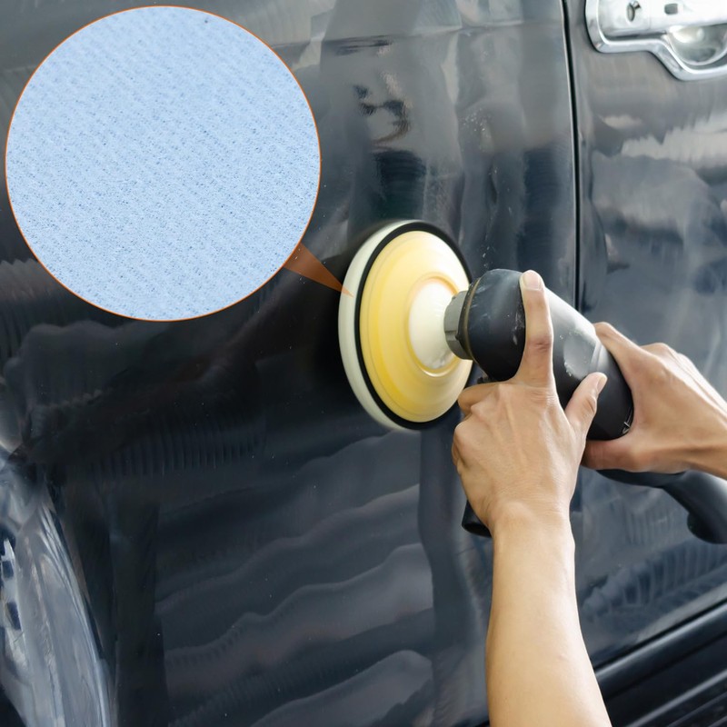 QWORK® 7 Pcs Polishing Pads Set,6 Inch Foam Polishing Pads,With