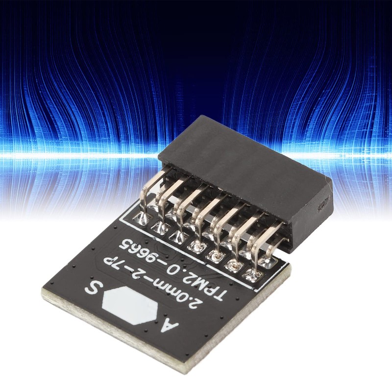 TPM 2.0 Module, 2 * 7P 14Pin TPM2.0 Encrypted Security