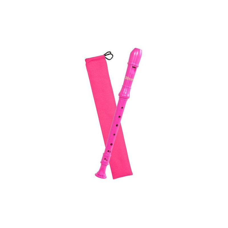Recorder Workshop 301PK Descant Recorder, Pink