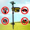 AngelcityCC Solar Sprinkler Garden Solar Motion Activated Animal Sensor Outdoor