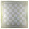 Chess Checkerboard Stencil with Border 15 X 15 Inches