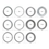 3pcs Saw Blade Adapter Bushing Washers, Metal Circular Saw Blade
