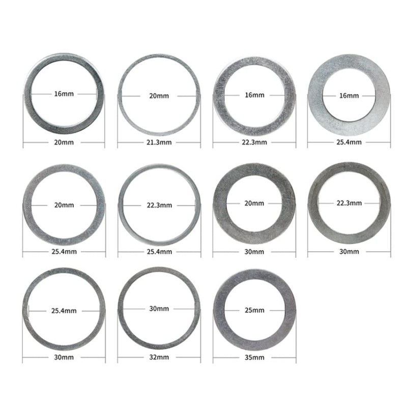 3pcs Saw Blade Adapter Bushing Washers, Metal Circular Saw Blade