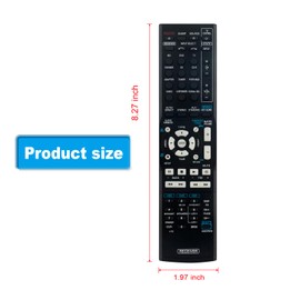 AXD7619 Replacement Receiver Remote Control Compatible with Pioneer VSX-822-K VSX-1022-K VSX822K VSX1022K Home Theater AV Receivers
