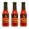 Baron Blazing Hot Sauce 155g, 3 Bottles