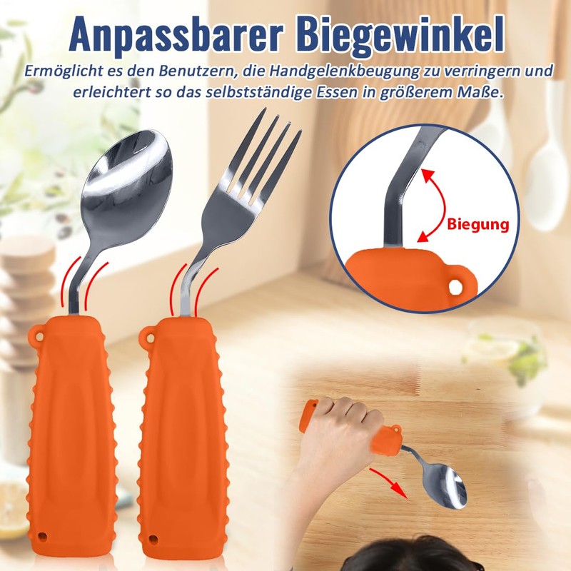 Adaptive Utensils Weighted Cutlery for Trembling and Parkinson's Patients Utensils