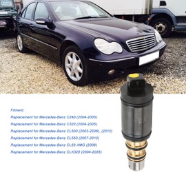 AC Compressor Electronic Control Valve, Good Response Keeps the Air Conditioning System RUNning Properly, Oe Number Ecv13 Suitable for Replacement C240 C320 Cl500