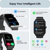 Smart Watch with 2.01in Touch Display,for Kids,Man and Woman,with Heart